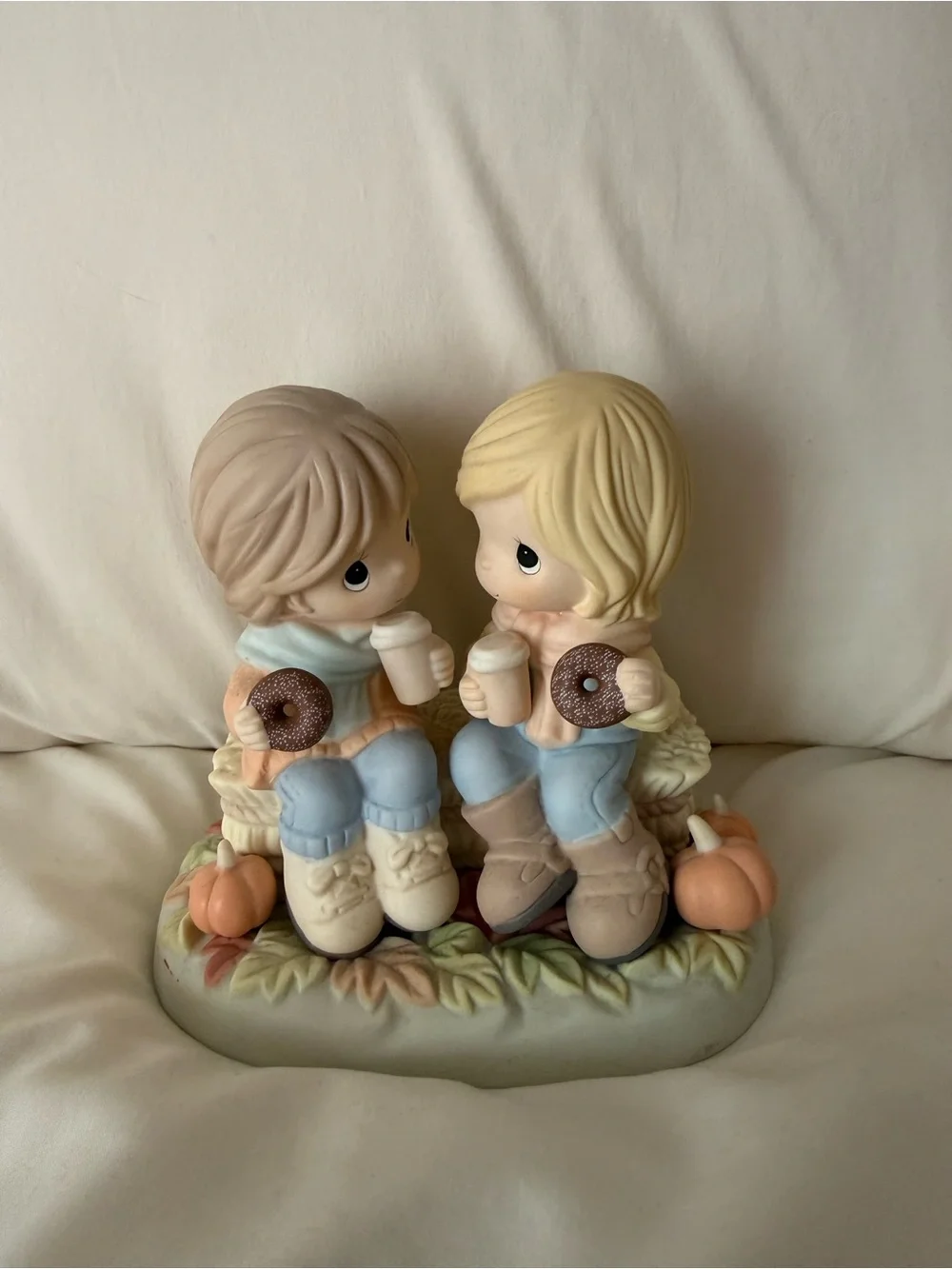 Precious Moments Pumpkin Spice is Nice With You ceramic figurine